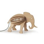 Lampe enfant bois, made in France Savane Elephant ZOOO