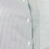 Chemise rayée verte et blanche en coton OEKO-TEX - Claire 6