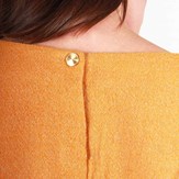 Pull moutarde en laine vierge - Edith 5