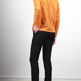 Pull moutarde en laine vierge - Edith 7