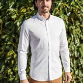 Chemise SAINT-REMY- Made in France - Blanc 4