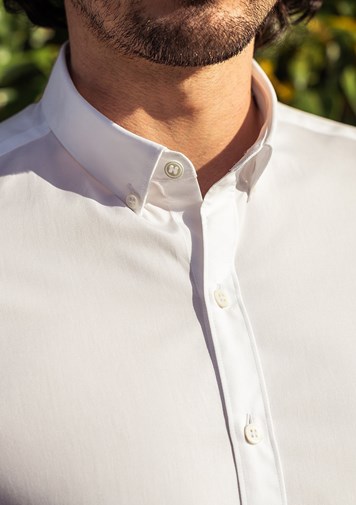 Chemise SAINT-REMY- Made in France - Blanc