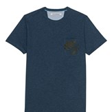 T-shirt CLOCHER - poche brodée fougère 4