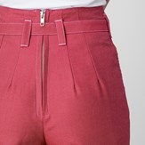 pantalon-rose-ecclo-femme-Made-in-France-et-coton-upcyclé-recyclé-dreamact-fesses