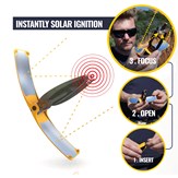 Briquet solaire - Suncase Gear - Nouvelle Version 7