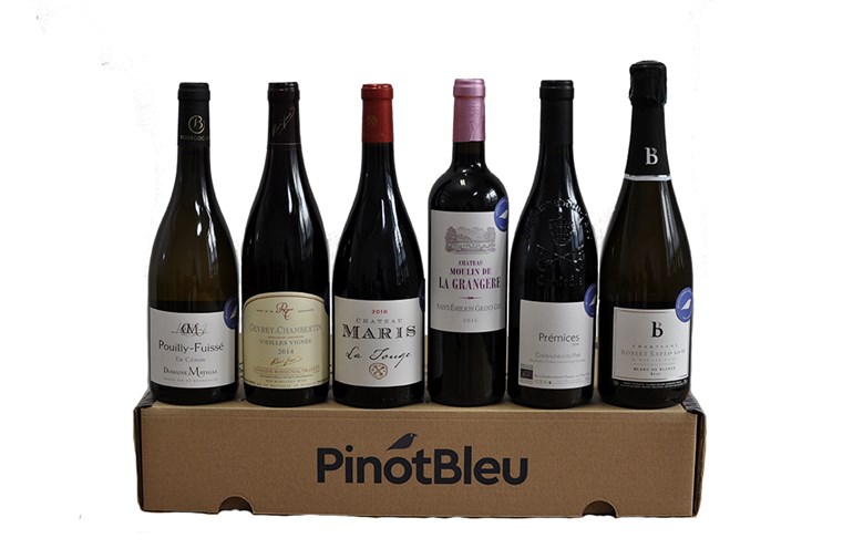 PinotBleu - Coffret de 6 vins - Prestige