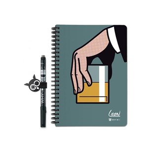 Why Note Book, le carnet A5 réutilisable - Whisky