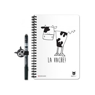 Why Note Book, le carnet A5 réutilisable - Oh la vache
