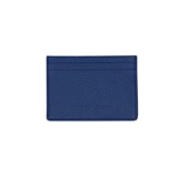 Porte-cartes en cuir bleu royal 2