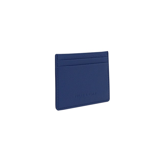 Porte-cartes en cuir bleu royal 4