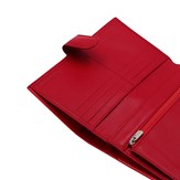 Portefeuille & porte-chéquier cuir rouge 5