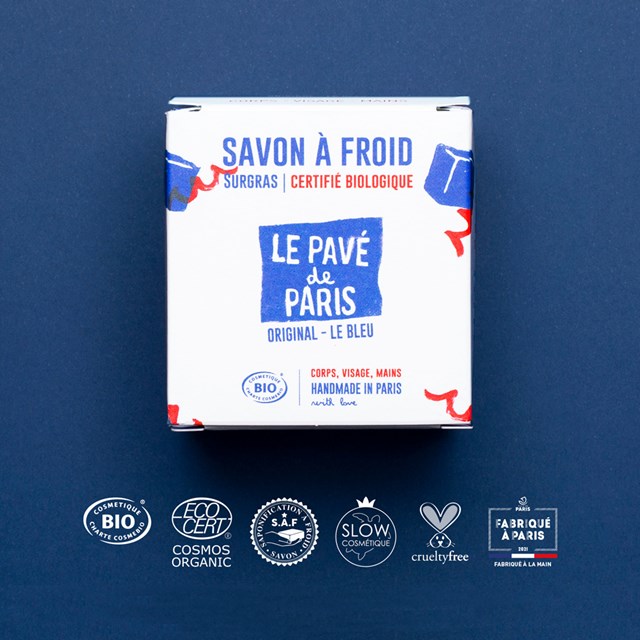 Le Pavé de Paris Original | Savon à froid surgras certifié BIO 2