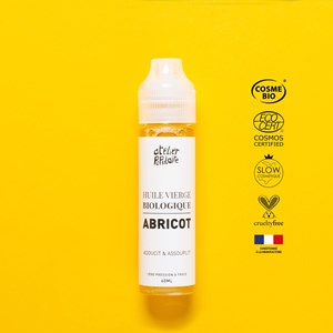 Huile vierge biologique de noyau d’Abricot | 60mL