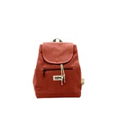 Mini sac à dos MINI ELIOT, rouge terracotta, coton bio 3