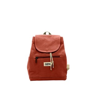 Mini sac à dos MINI ELIOT, rouge terracotta, coton bio