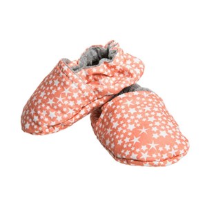 Chaussons souples - Constellation Corail
