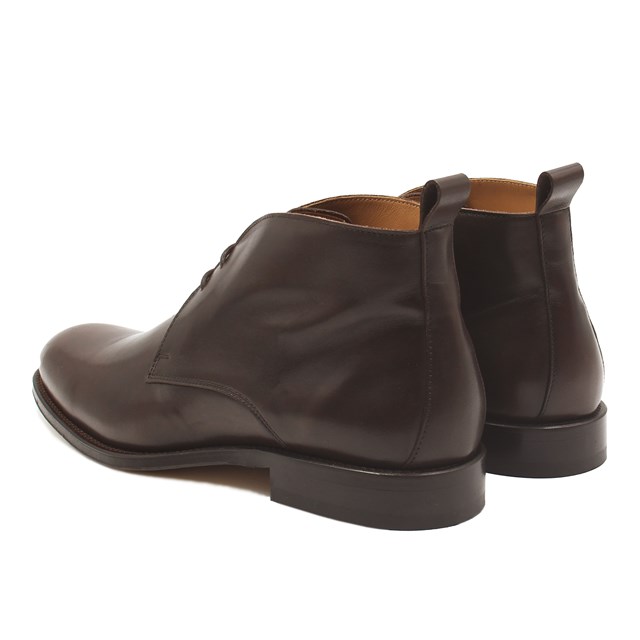 Desert boots cuir marron 3
