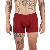 Boxer homme rouge
