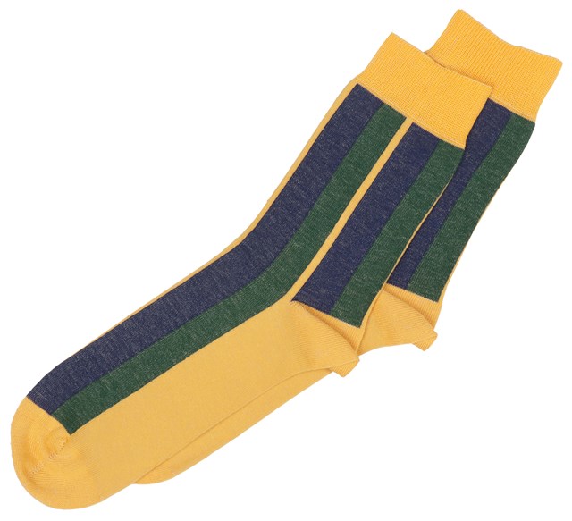 Chaussettes rayées homme