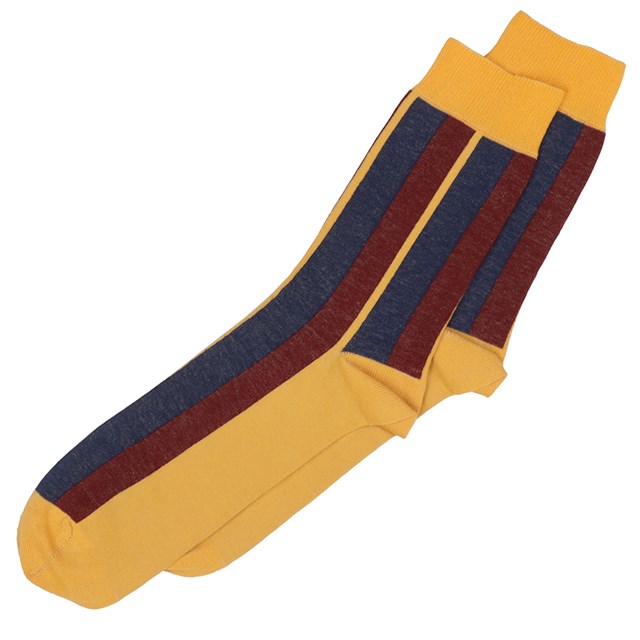 Chaussettes hommes rayures