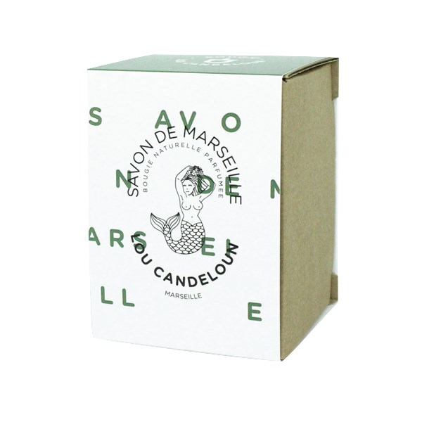 Bougie naturelle parfumée - Savon de Marseille 150g 2