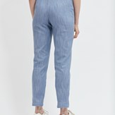 pantalon-taille-haute-bleu-ecclo-femme-Made-in-France-et-coton-upcyclé-recyclé-dreamact-arrière