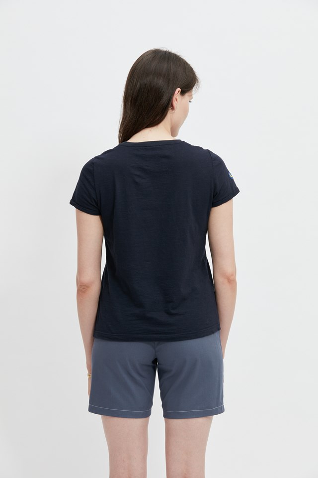 t-shirt-ecclo-femme-bleu-Made-in-France-et-coton-upcyclé-recyclé-dreamact-dos