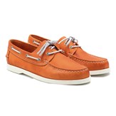 Chaussures Bateau cuir orange 2