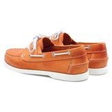 Chaussures Bateau cuir orange 3