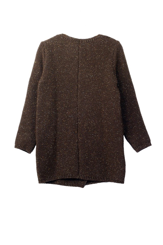 Manteau ERABLE  en laine reyclée - camel 7