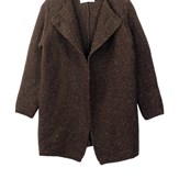 Manteau ERABLE  en laine reyclée - camel 8