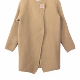 Manteau ERABLE  en laine reyclée - camel 2