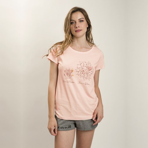T-shirt rose - L'Amour au Quotidien