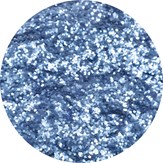 Paillettes biodégradables bleues moyennes 2