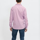 chemise-ecclo-rose-violette-homme-Made-in-France-et-coton-upcyclé-recyclé-dreamact-dos-1