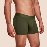 Boxer confortable vert kaki pour hommes