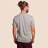 T-shirt micromodal pour hommes gris clair