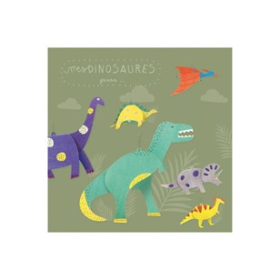 Kit créatif dinosaures en carton
