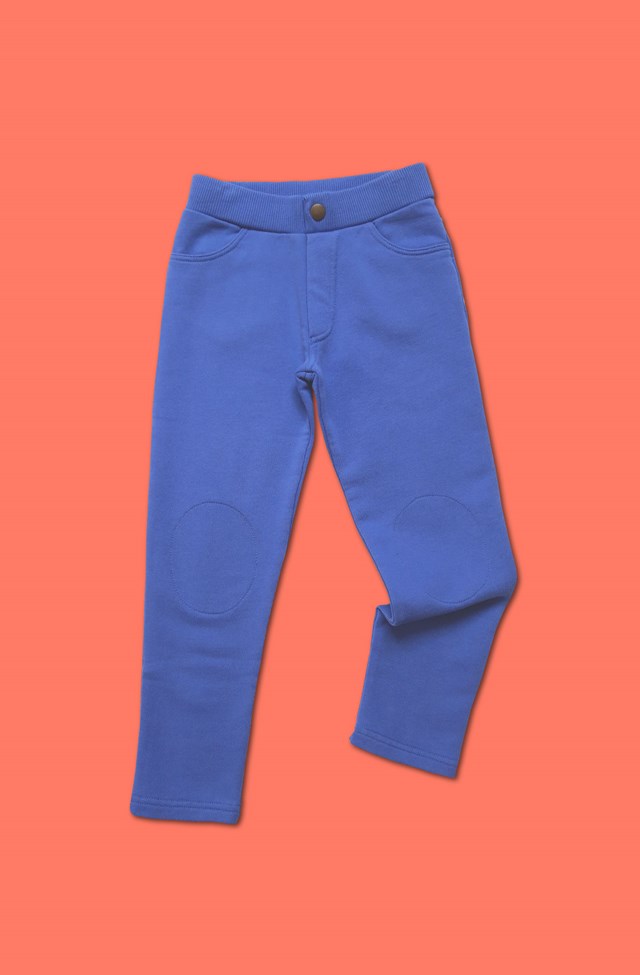 Pantalon Easy bleu 3