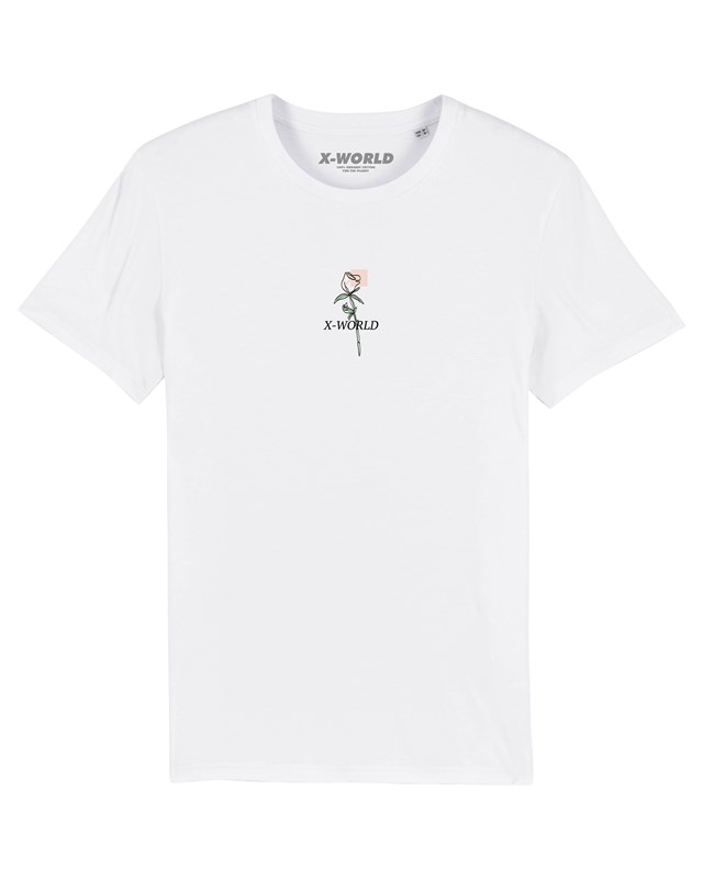 T-shirt - "Rose" - Blanc 2