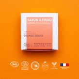 Orange douce | Savon à froid surgras certifié BIO 2
