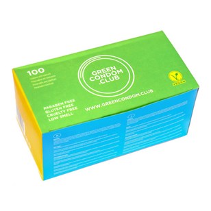 100 préservatifs vegan sans substances nocives 