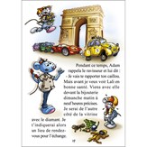 Page intérieure du livre pour enfants sur Paris
