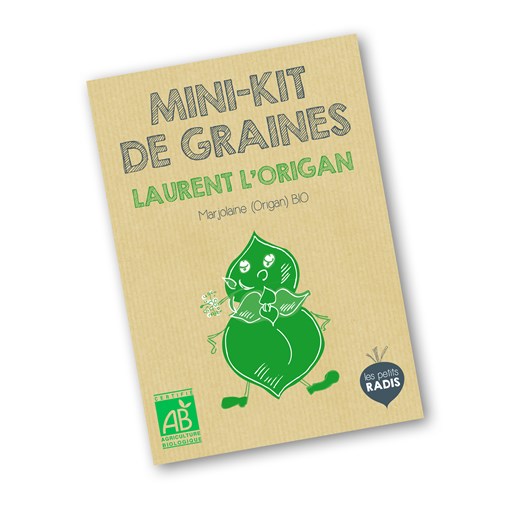 Mini-Kit de semis -graines d’Origan Bio - Laurent l’origan