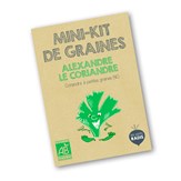 Mini-kit de semis - graines de coriandre bio - Alexandre la Coriandre 5