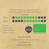 Mini-kit de semis - graines de coriandre bio - Alexandre la Coriandre 6