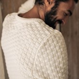 Pull DAMIER - Made in France - Coton Bio GOTS 12