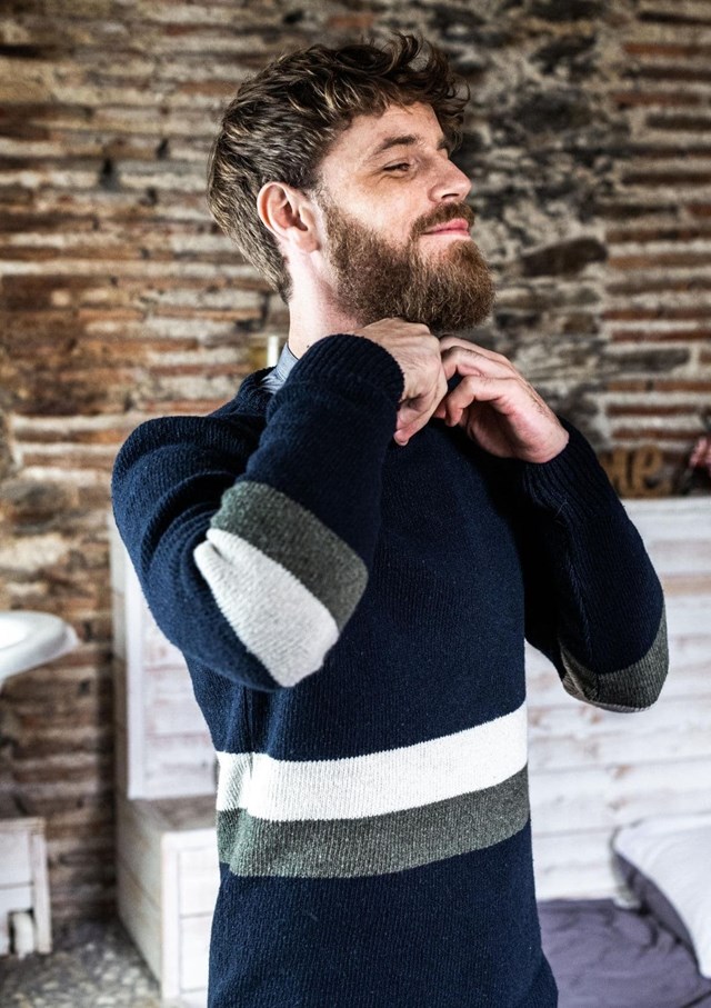Pull NOMADE - Fibres recyclées - Made in France 3