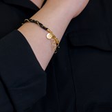 bracelet made in France upcyclé plaqué or