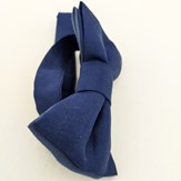 "Pack Elle & Lui" Noeud papillon & Mini Foulard - Bleu 4